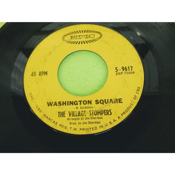 Village Stompers - Turkish Delight / Washington Square 45rpm Vinyl Record Single - Picture 4 of 8